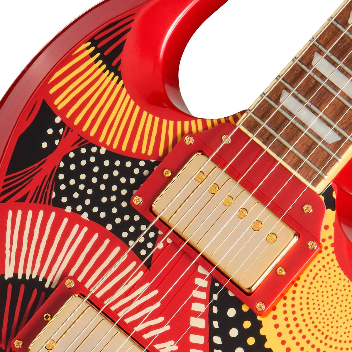 Đàn Guitar Điện Epiphone Fatoumata Diawara SG Artist - Ember Red