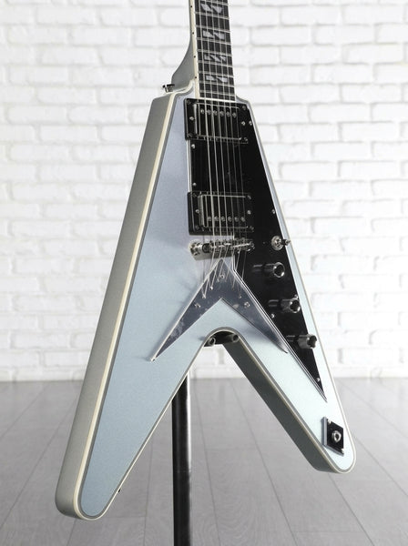 Đàn Guitar Điện Epiphone Inspired By Gibson Futura Flying V Custom - Quicksilver Shift