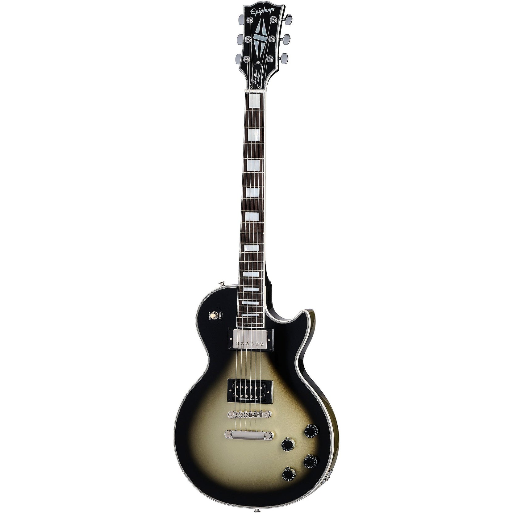 Đàn Guitar Điện Epiphone Adam Jones 1979 Les Paul Custom Artist - Antique Silverburst