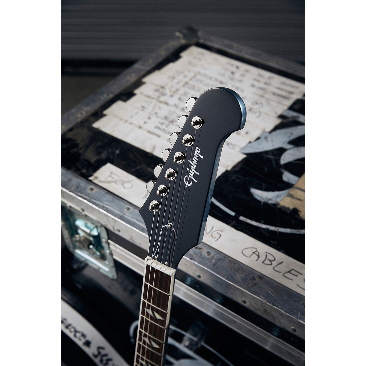 Đàn Guitar Điện Epiphone Dave Grohl DG-335 Artist Semi-Hollowbody - Pelham Blue