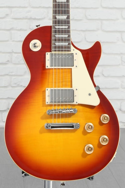 Đàn Guitar Điện Epiphone Les Paul Standard 50s Figured Top - Washed Cherry Sunburst