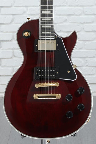 Đàn Guitar Điện Epiphone Jerry Cantrell "Wino" Les Paul Custom - Dark Wine Red