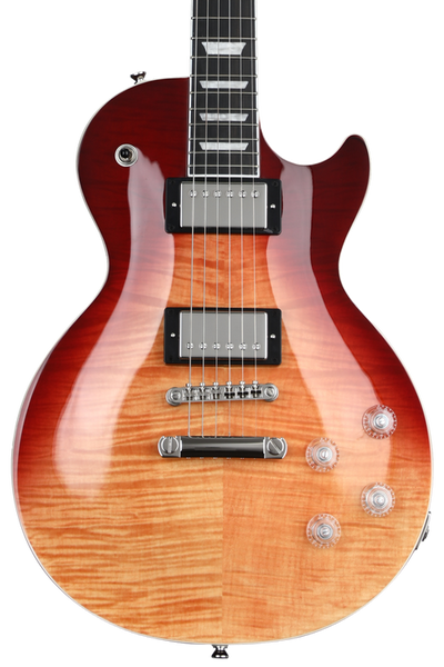 Đàn Guitar Điện Epiphone Les Paul Modern Figured - Magma Orange Fade