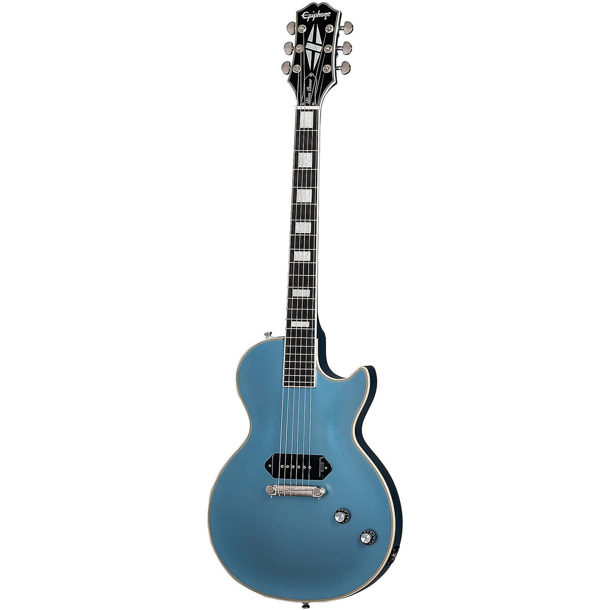 Đàn Guitar Điện Epiphone Jared James Nichols "Blues Power" Les Paul Custom Artist - Aged Pelham Blue