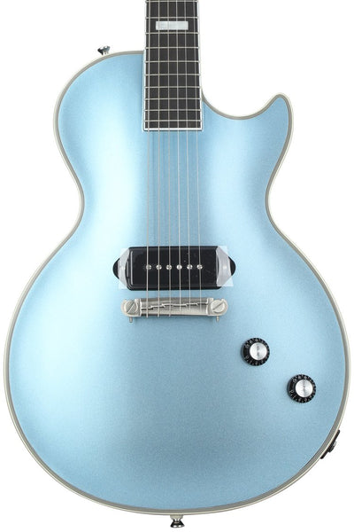 Đàn Guitar Điện Epiphone Jared James Nichols "Blues Power" Les Paul Custom Artist - Aged Pelham Blue