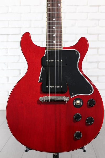 Đàn Guitar Điện Epiphone Inspired By Gibson Les Paul Special Double Cut - Cherry Red