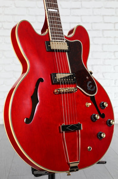 Đàn Guitar Điện Epiphone Masterbilt Gem Archer Sheraton Artist Semi-Hollowbody - Cherry Red
