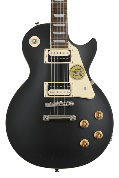 Đàn Guitar Điện Epiphone Les Paul Classic Worn - Worn Ebony