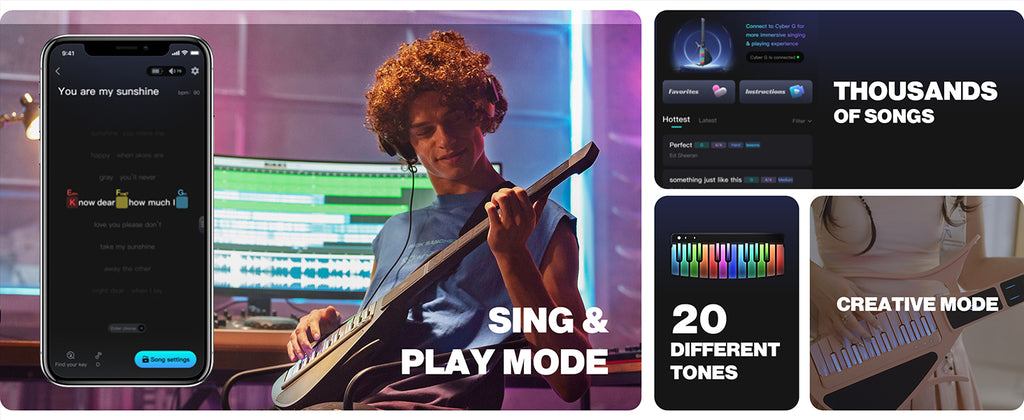 Đàn Guitar Enya CYBER-G Stringless