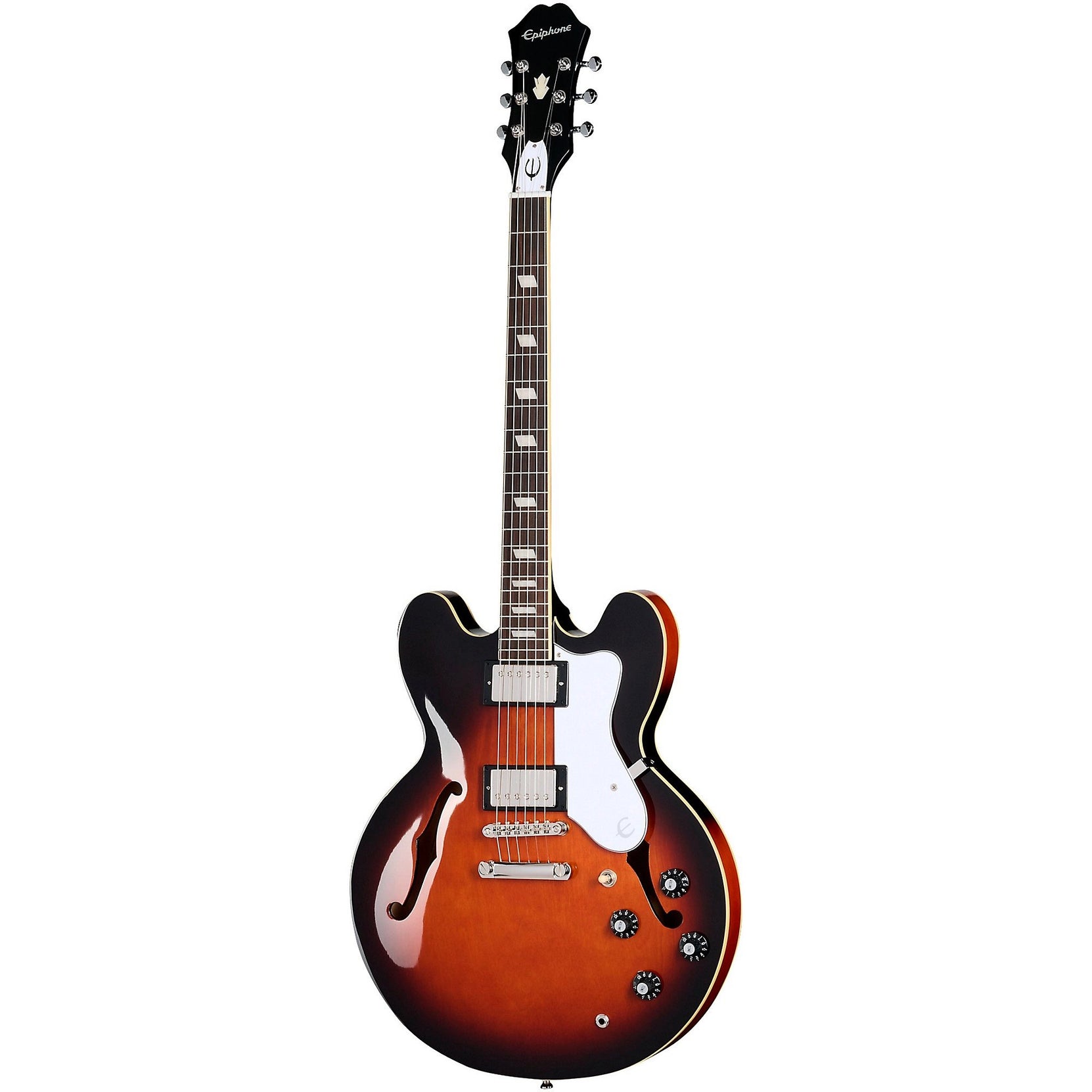Đàn Guitar Điện Epiphone Bonehead Riviera Semi-Hollow Artist - Dark Tobacco Sunburst