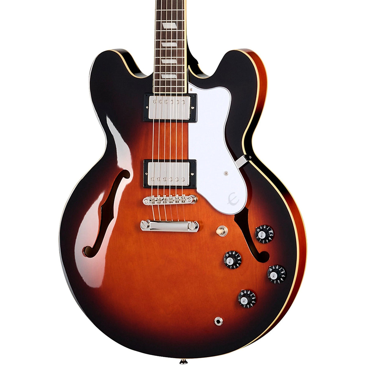 Đàn Guitar Điện Epiphone Bonehead Riviera Semi-Hollow Artist - Dark Tobacco Sunburst