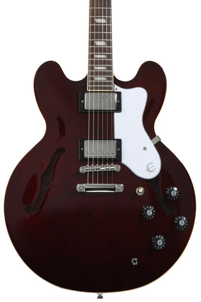 Đàn Guitar Điện Epiphone Noel Gallagher Riviera Artist Semi-Hollow - Dark Wine Red