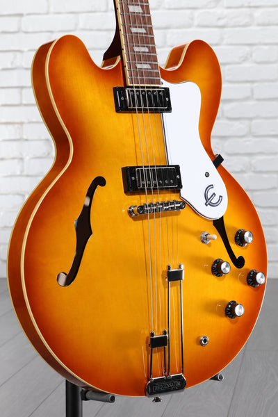 Đàn Guitar Điện Epiphone Original Collection Riviera Semi-Hollowbody - Royal Tan