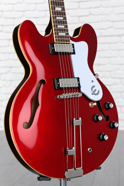 Đàn Guitar Điện Epiphone Original Collection Riviera Semi-Hollowbody - Sparkling Burgundy