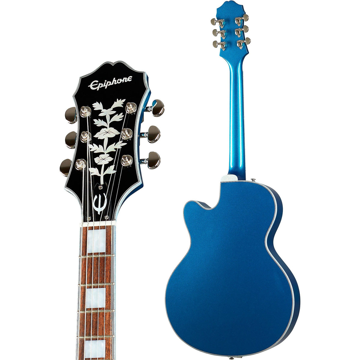 Đàn Guitar Điện Epiphone Original Collection Emperor Swingster Hollowbody - Delta Blue Metallic