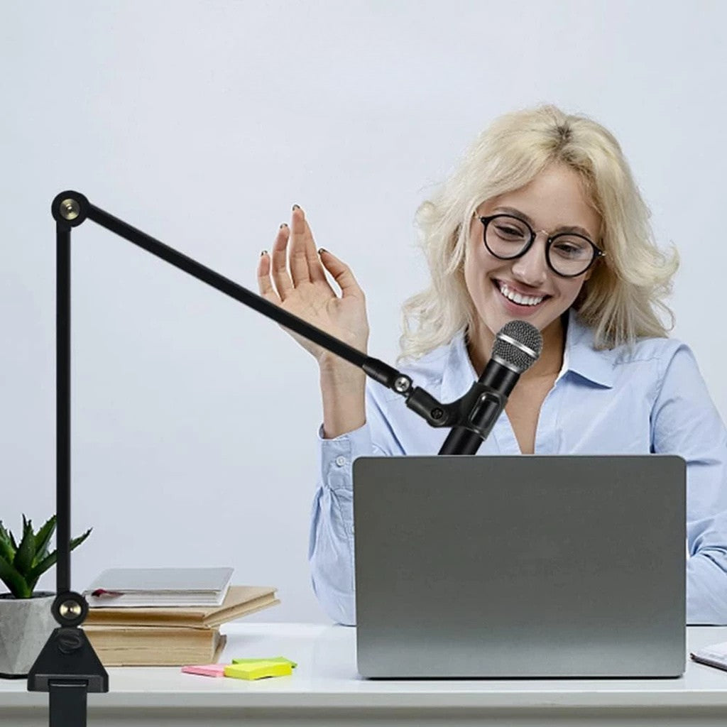 Giá Đỡ Micro Kẹp Bàn Dr.Mic F08
