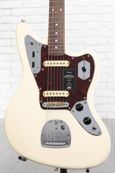 Đàn Guitar Điện Fender American Professional Jaguar - Olympic White