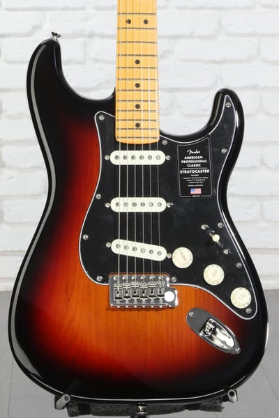 Đàn Guitar Điện Fender American Professional Classic Stratocaster - 3-Color Sunburst, Maple Fingerboard