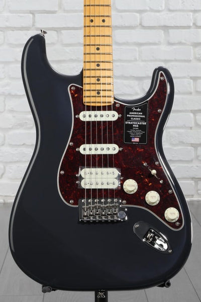 Đàn Guitar Điện Fender American Professional Classic Stratocaster HSS - Faded Black, Maple Fingerboard