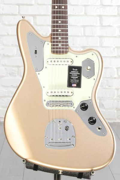 Đàn Guitar Điện Fender American Professional Classic Jaguar - Faded Firemist Gold, Rosewood Fingerboard
