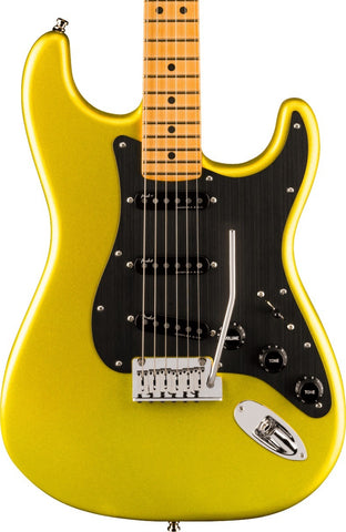 Đàn Guitar Điện Fender American Ultra II Stratocaster, Maple Fingerboard, Solar Blare