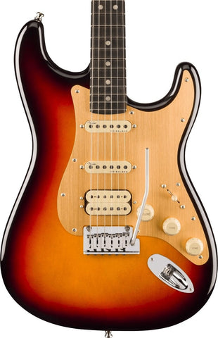 Đàn Guitar Điện Fender American Ultra II Stratocaster HSS, Ebony Fingerboard, Ultraburst