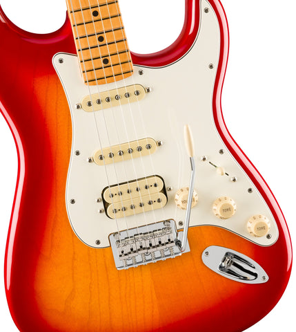 Đàn Guitar Điện Fender Player II Stratocaster HSS, Maple Fingerboard, Aged Chery Bust