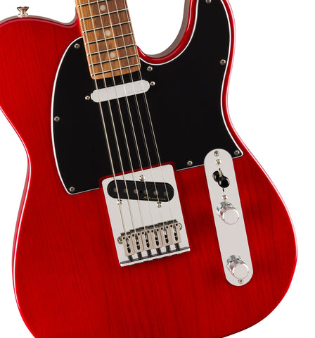 Đàn Guitar Điện Fender Limited Edition Player Plus Telecaster, PF FB - Crimson Red Transparent