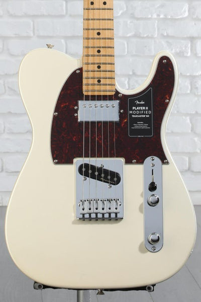 Đàn Guitar Điện Fender Player II Modified Telecaster SH - Olympic Pearl w/Maple Fingerboard