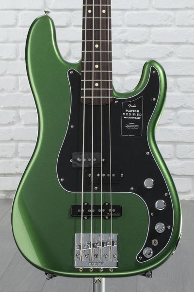 Đàn Guitar Bass 4-dây Fender Player II Modified Active Precision Bass - Harvest Green Metallic w/Rosewood Fingerboard