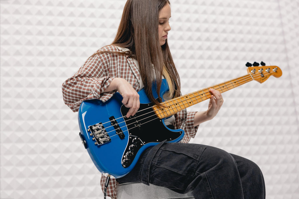 Đàn Guitar Bass 4-dây Fender Player II Modified Active Jazz Bass - Electric Blue w/Maple Fingerboard