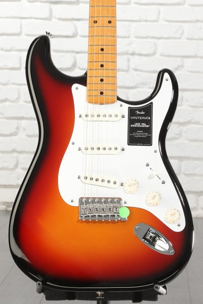 Đàn Guitar Điện Fender Vintera III Late 50s Stratocaster - 3-Color Sunburst, Maple Fingerboard