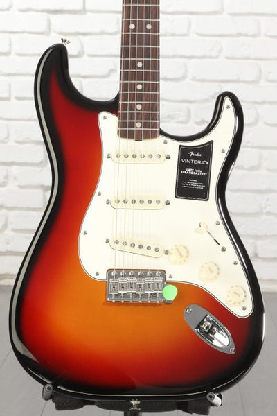 Đàn Guitar Điện Fender Vintera III Late 60s Stratocaster - 3-Color Sunburst, w/Rosewood Fingerboard