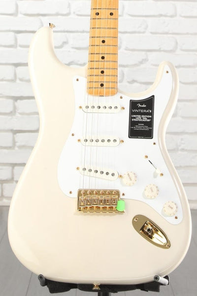 Đàn Guitar Điện Fender Limited Vintera III Late 50s Stratocaster - White Blonde