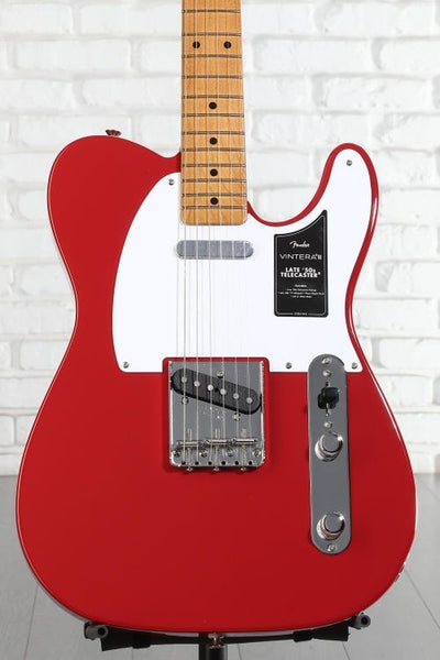 Đàn Guitar Điện Fender Vintera III Late 50s Telecaster - Dakota Red, Maple Fingerboard