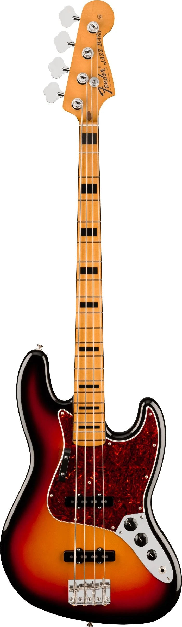 Đàn Guitar Bass 4-dây Fender Vintera III Early 70s Jazz Bass, Maple Fingerboard