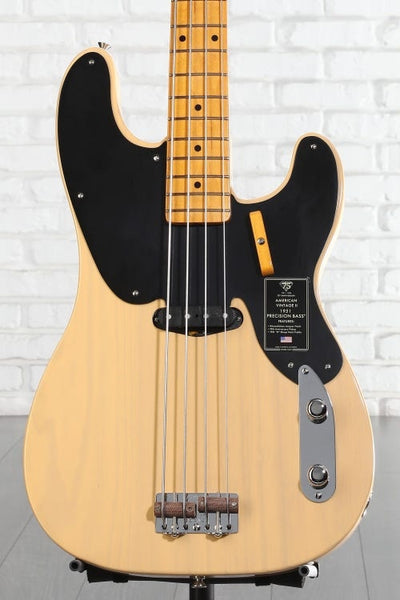 Đàn Guitar Bass 4-dây Fender 75th Anniversary American Vintage II 1951 Precision Bass - Butterscotch Blonde, Maple Fingerboard