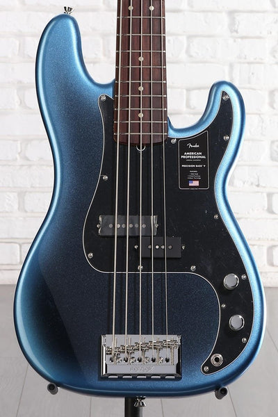 Đàn Guitar Bass 5-dây Fender American Professional Precision Bass V - Dark Night w/Rosewood Fingerboard