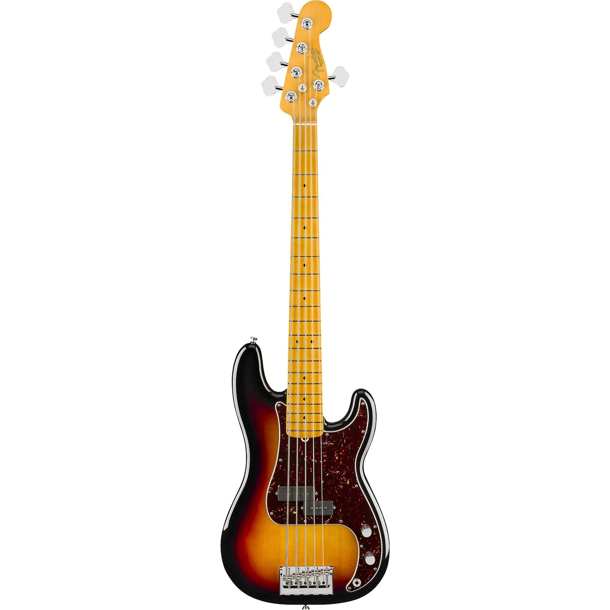 Đàn Guitar Bass 5-dây Fender American Professional Precision Bass V - 3-Color Sunburst, Maple Fingerboard