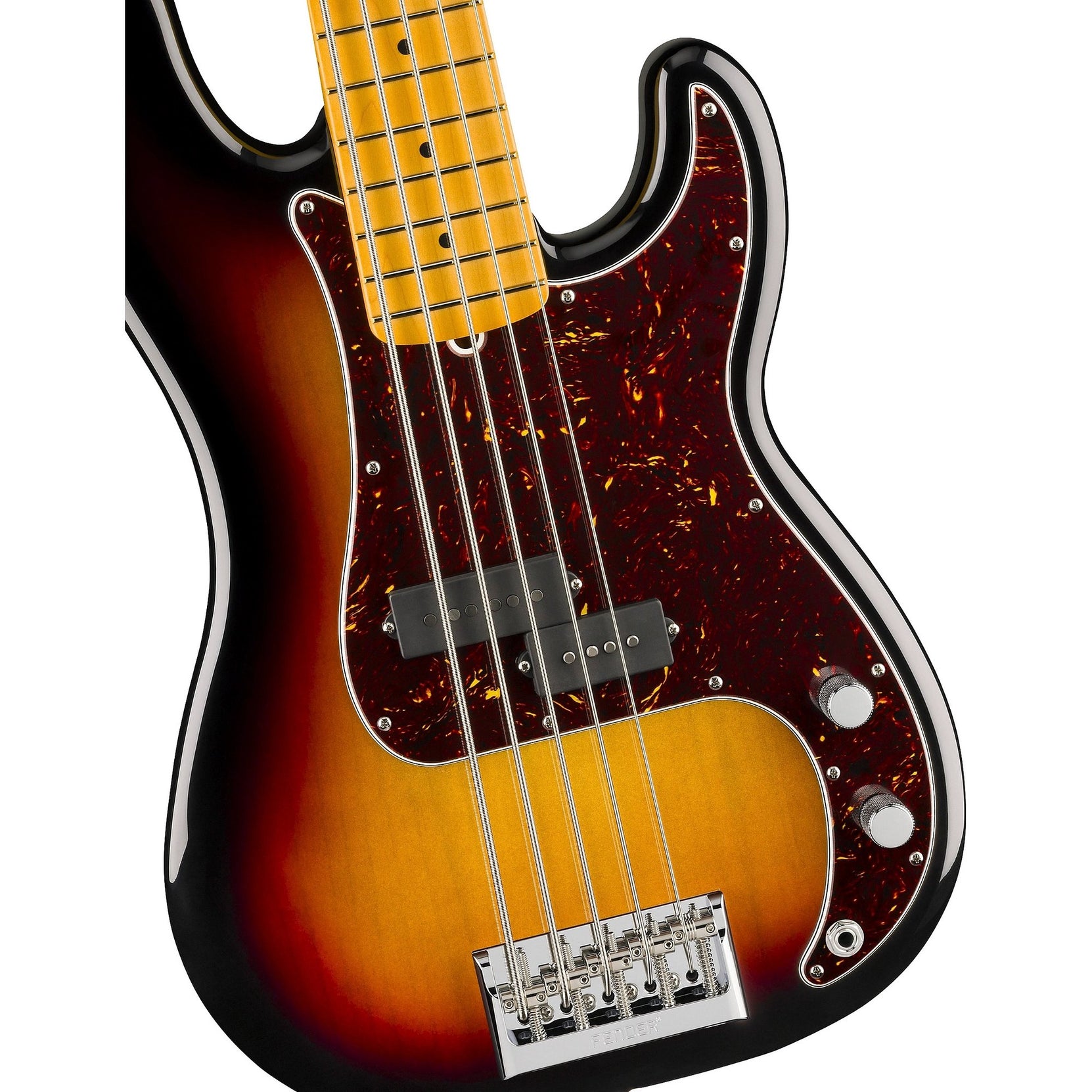 Đàn Guitar Bass 5-dây Fender American Professional Precision Bass V - 3-Color Sunburst, Maple Fingerboard