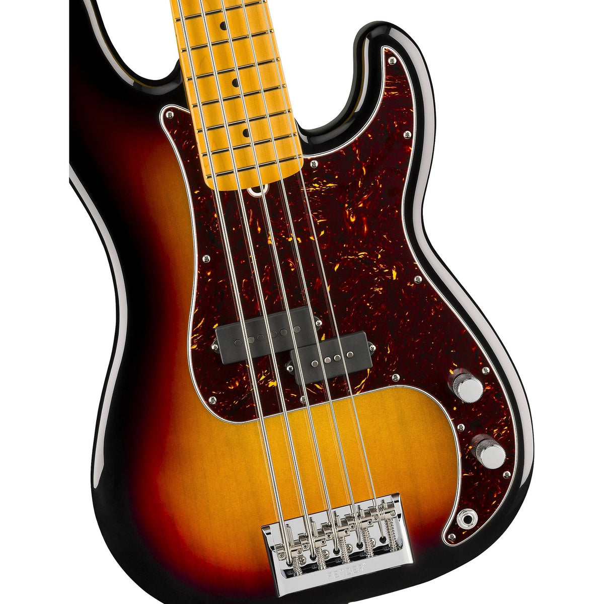 Đàn Guitar Bass 5-dây Fender American Professional Precision Bass V - 3-Color Sunburst, Maple Fingerboard