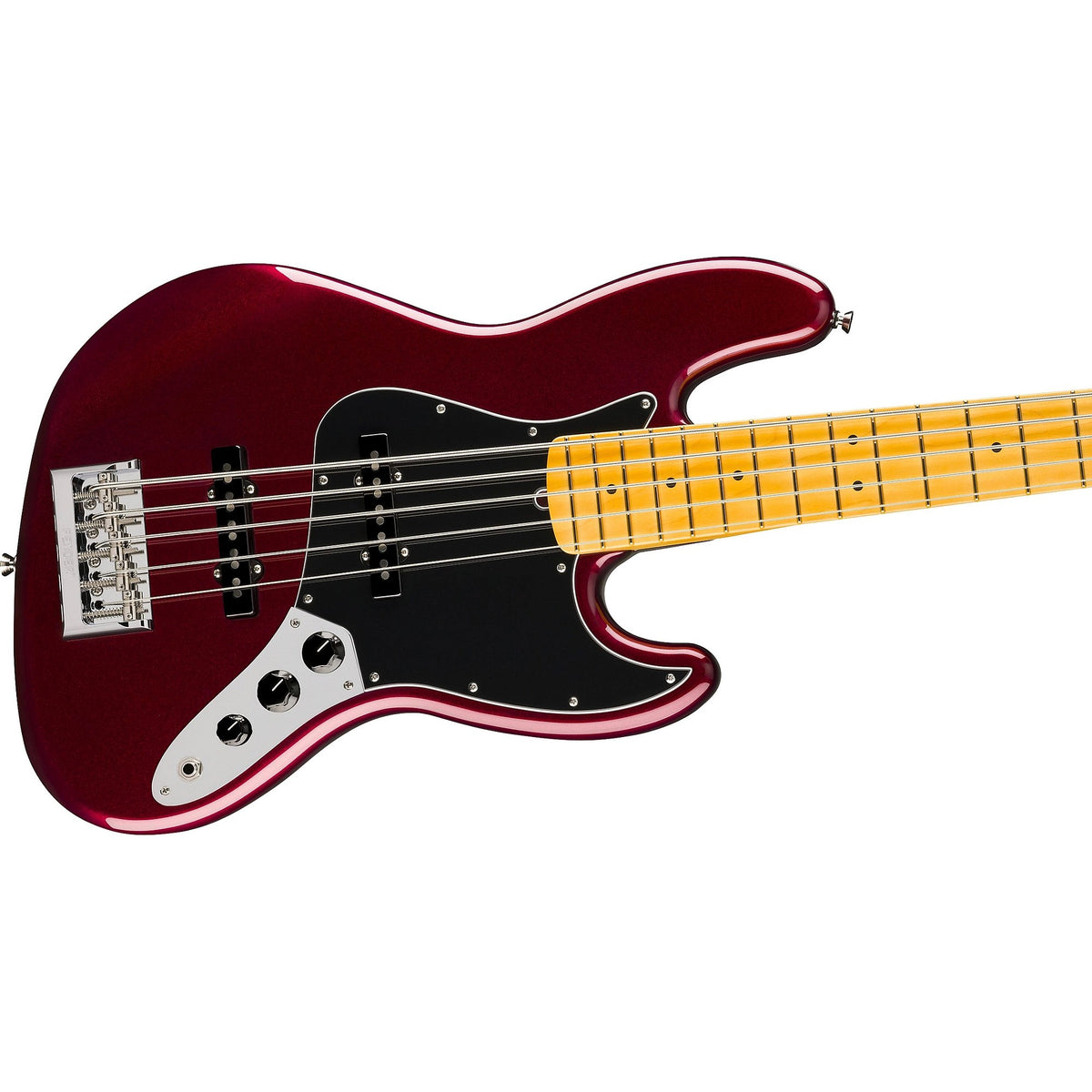 Đàn Guitar Bass 5-dây Fender American Professional Jazz Bass V - Oxblood, Maple Fingerboard-Mai Nguyên Music