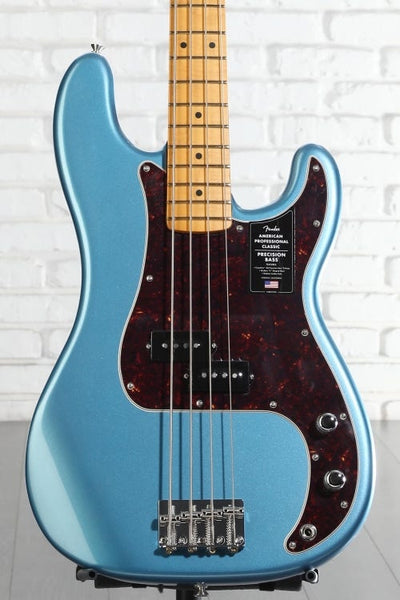 Đàn Guitar Bass 4-dây Fender American Professional Classic Precision Bass - Faded Lake Placid Blue, Maple Fingerboard