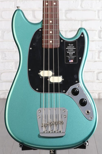 Đàn Guitar Bass 4-dây Fender American Professional Classic Mustang Bass - 3-Color Sunburst, Rosewood Fingerboard