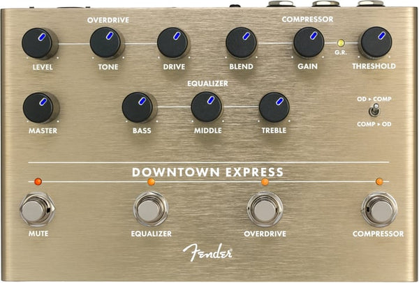 Pedal Guitar Fender Downtown Express Bass Multi-Effect