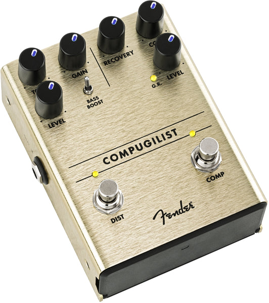 Pedal Guitar Fender Compugilist Compressor/Distortion