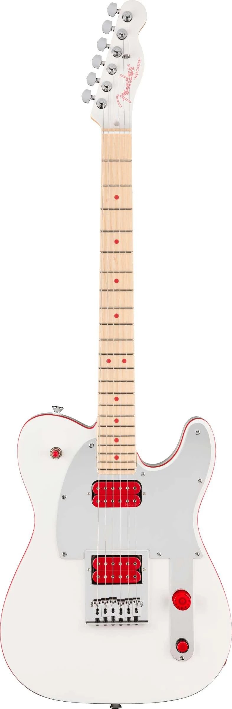 Đàn Guitar Điện Fender John 5 Ghost Telecaster - Arctic White