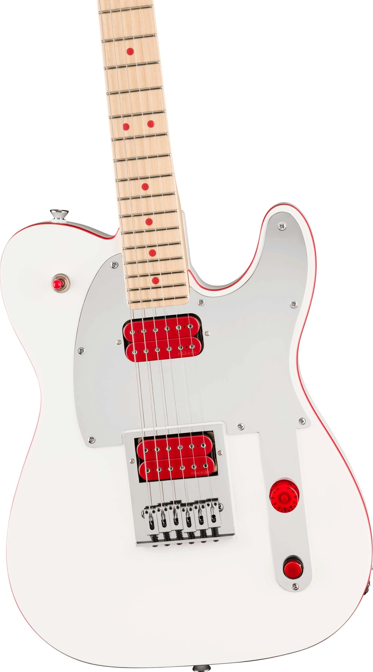 Đàn Guitar Điện Fender John 5 Ghost Telecaster - Arctic White