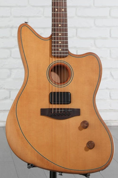 Đàn Guitar Acoustic Fender Acoustasonic Standard Jazzmaster - Aged Natural
