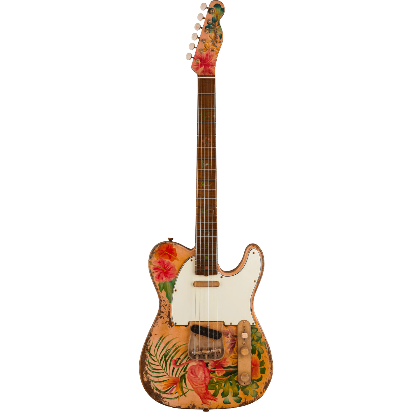 Fender Custom Shop 2021 Vincent Van Trigt Masterbuilt Prestige Flamingo Sunset Telecater